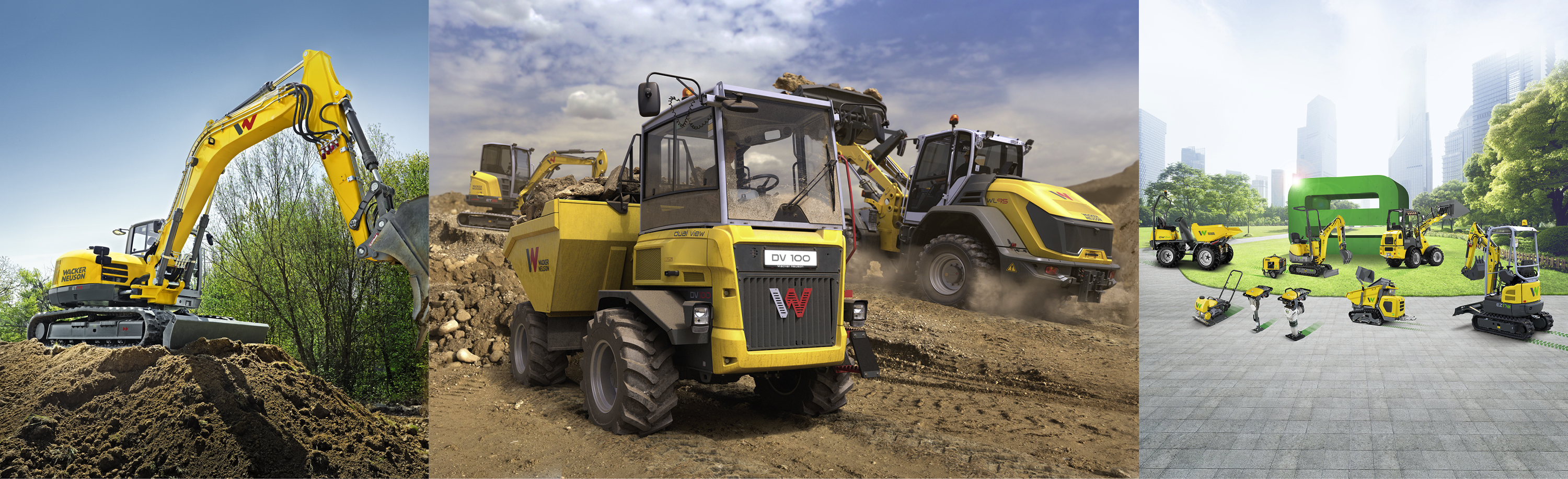 Titelbild der Firma Wacker Neuson